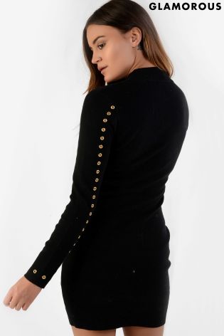 Glamorous Stud Jumper Dress